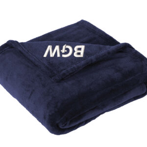 Port Authority Oversized Ultra Plush Blanket - Navy
