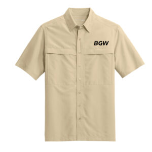 Port Authority® Short Sleeve UV Daybreak Shirt - oat