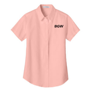 Port Authority® Women's Short Sleeve Easy Care Shirt - light pink