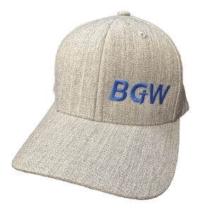 Sport-Tek Flexfit Cool & Dry Poly Block Mesh Cap - white - grey