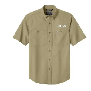 Port Authority Women'S Short Sleeve Easy Care Shirt Carhartt Rugged Professional Series Short Sleeve Shirt - dark khaki