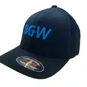 Richardson 511 Flatbill Hat - Mesh Back Adjustable Flexfit Premium Wool Blend Cap - S/M SIZE ONLY