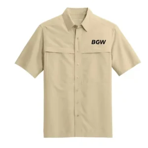 Port Authority® Short Sleeve UV Daybreak Shirt - oat