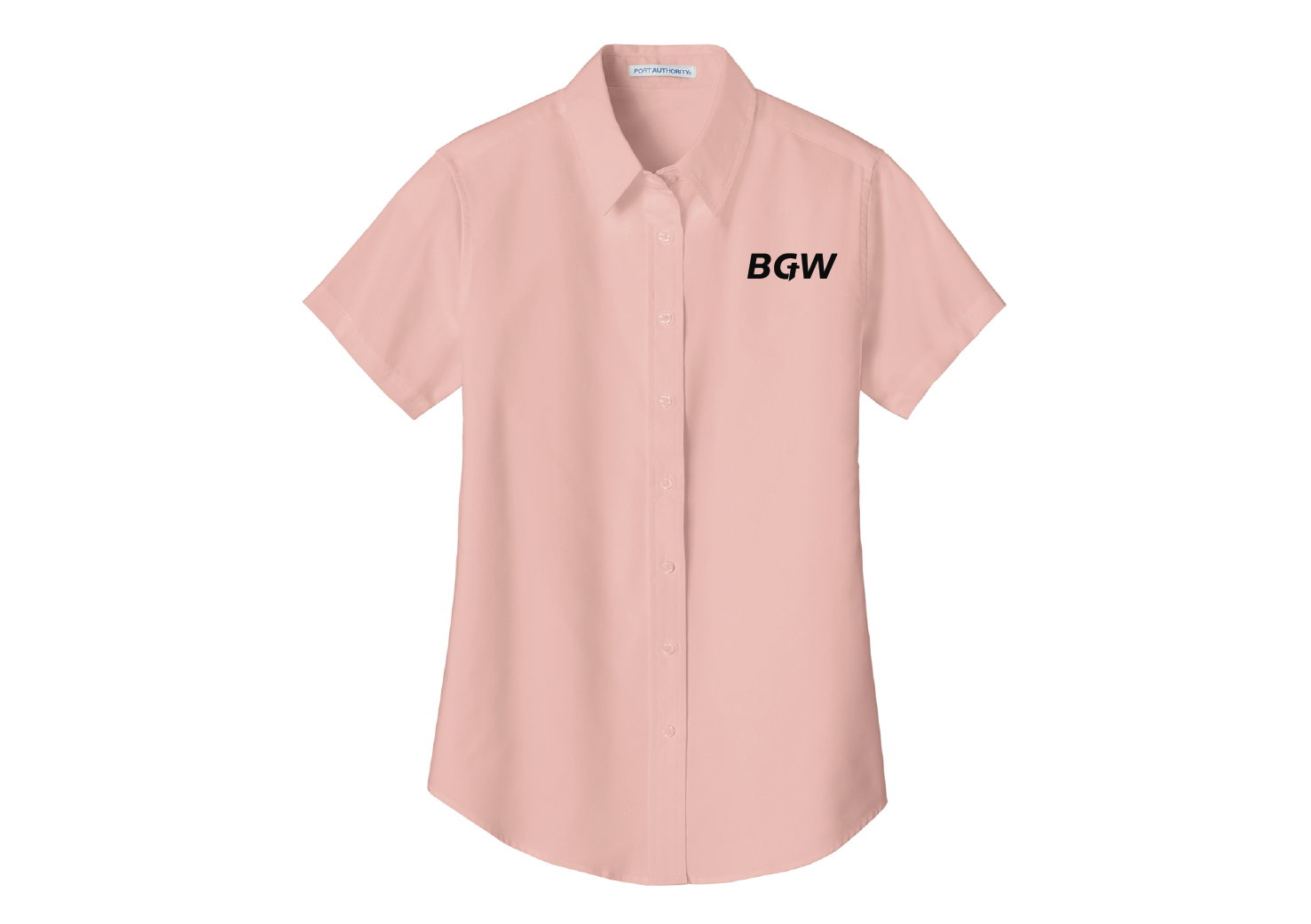 Port Authority® Women's Short Sleeve Easy Care Shirt - Light pink