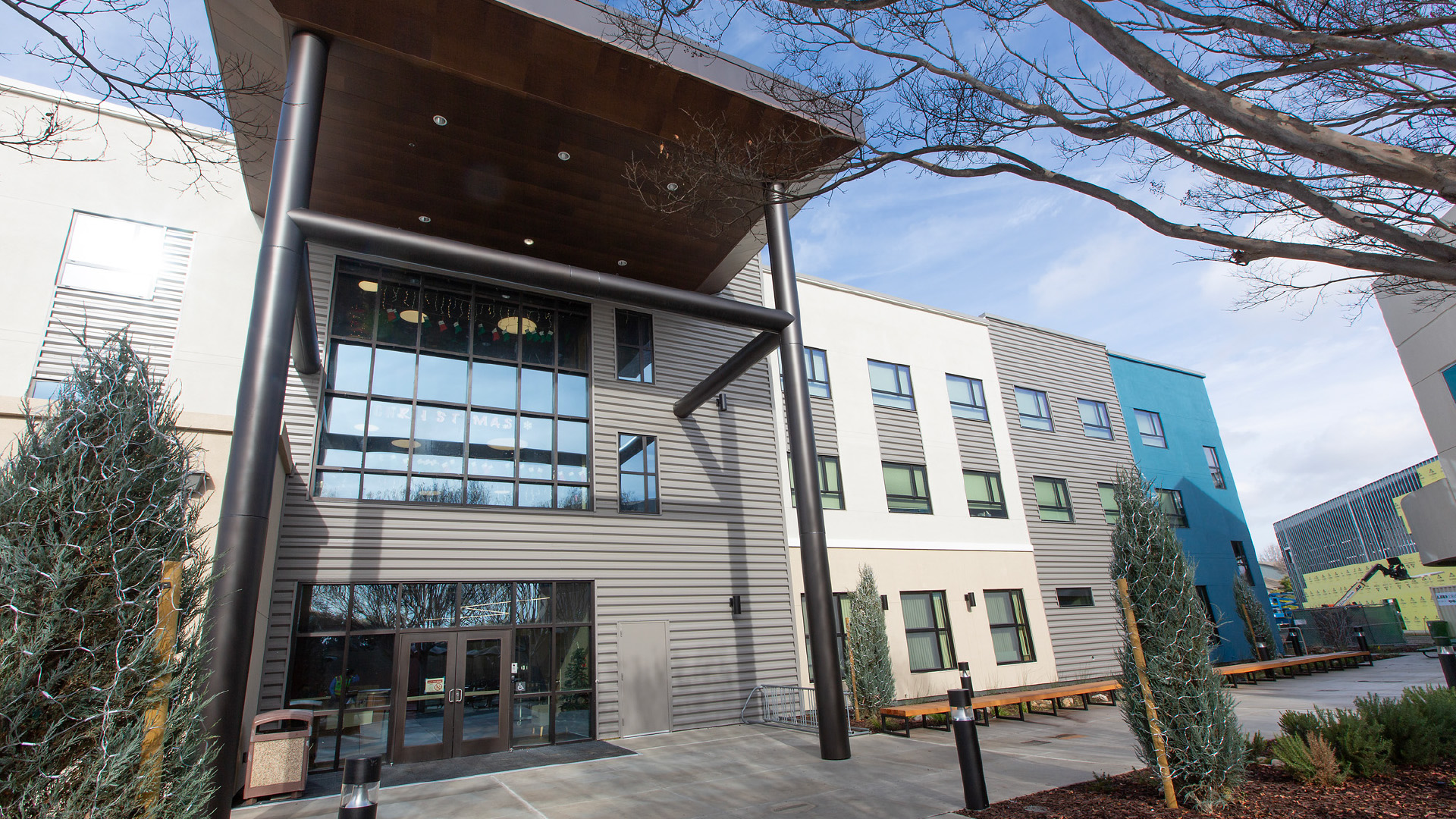 CCA exterior church building