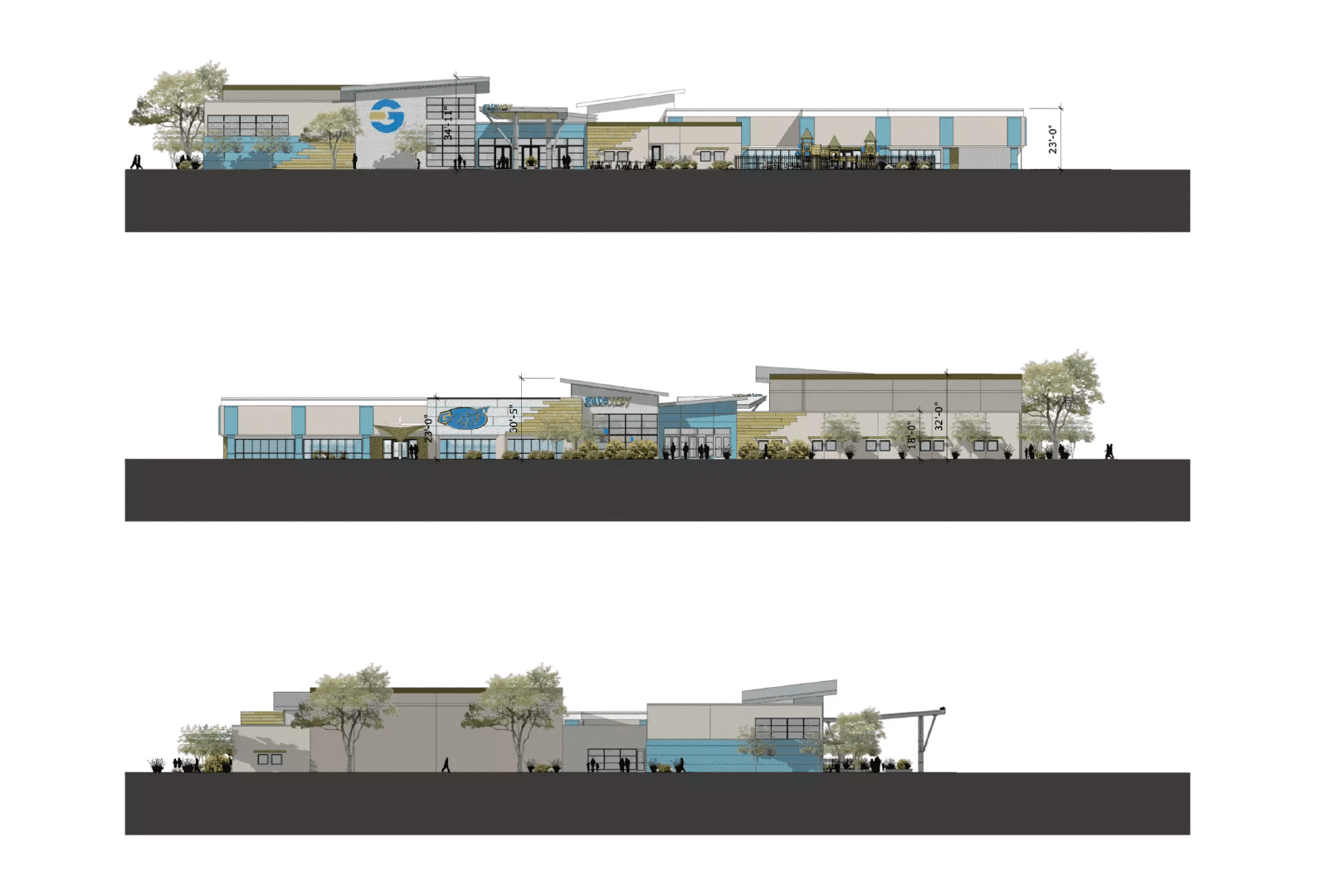 Elevations church design