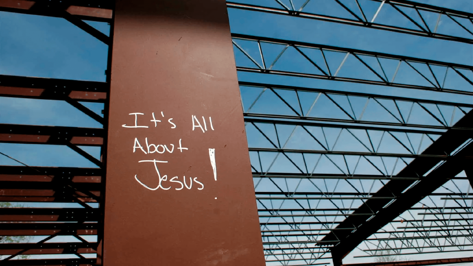 Its all about jesus church building