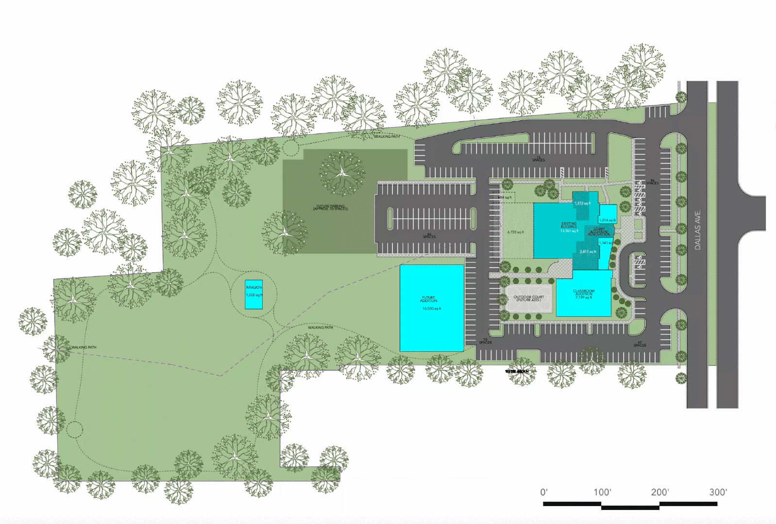 Site Plan church design
