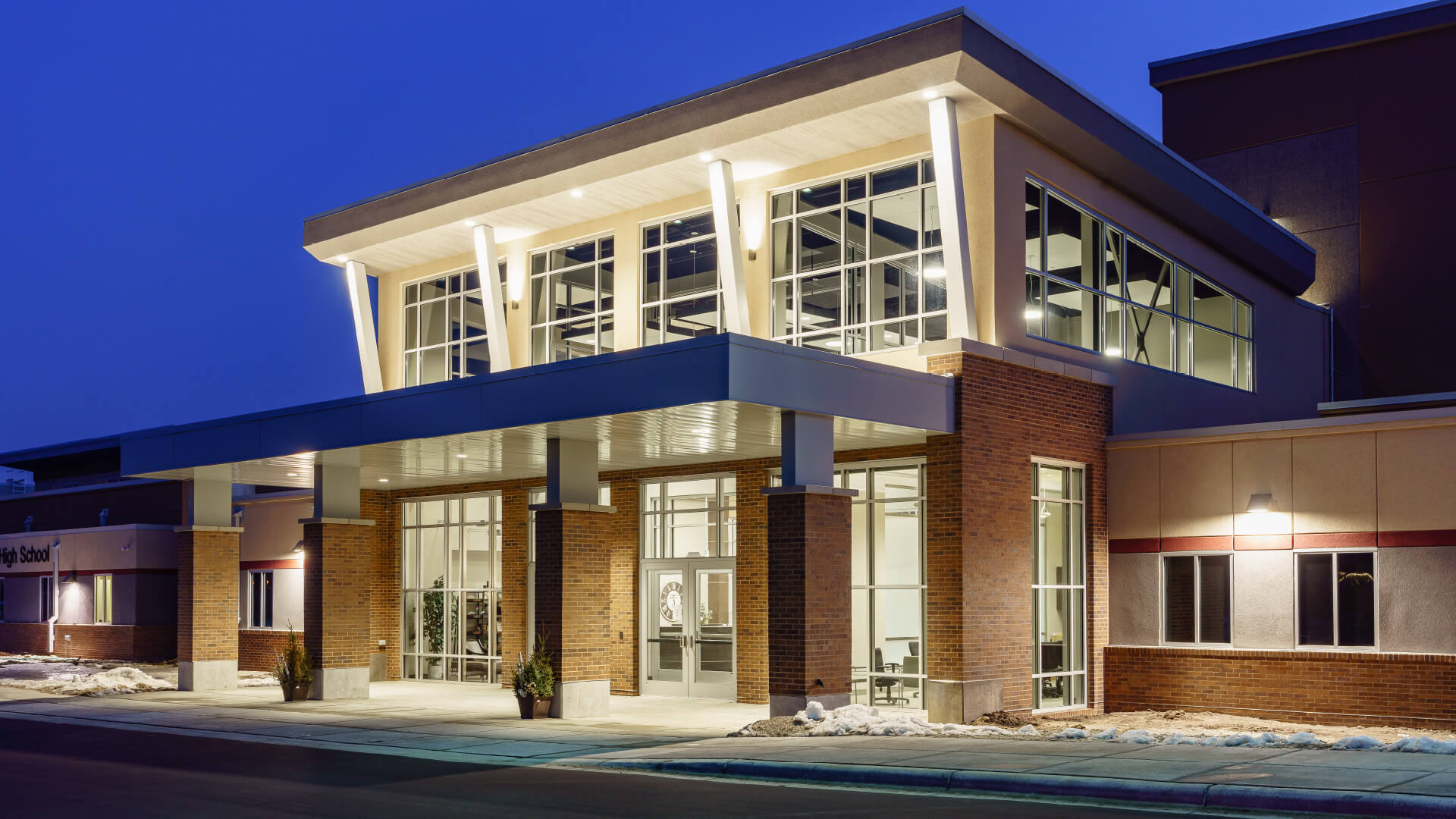 Southwest Christian High School performance church building