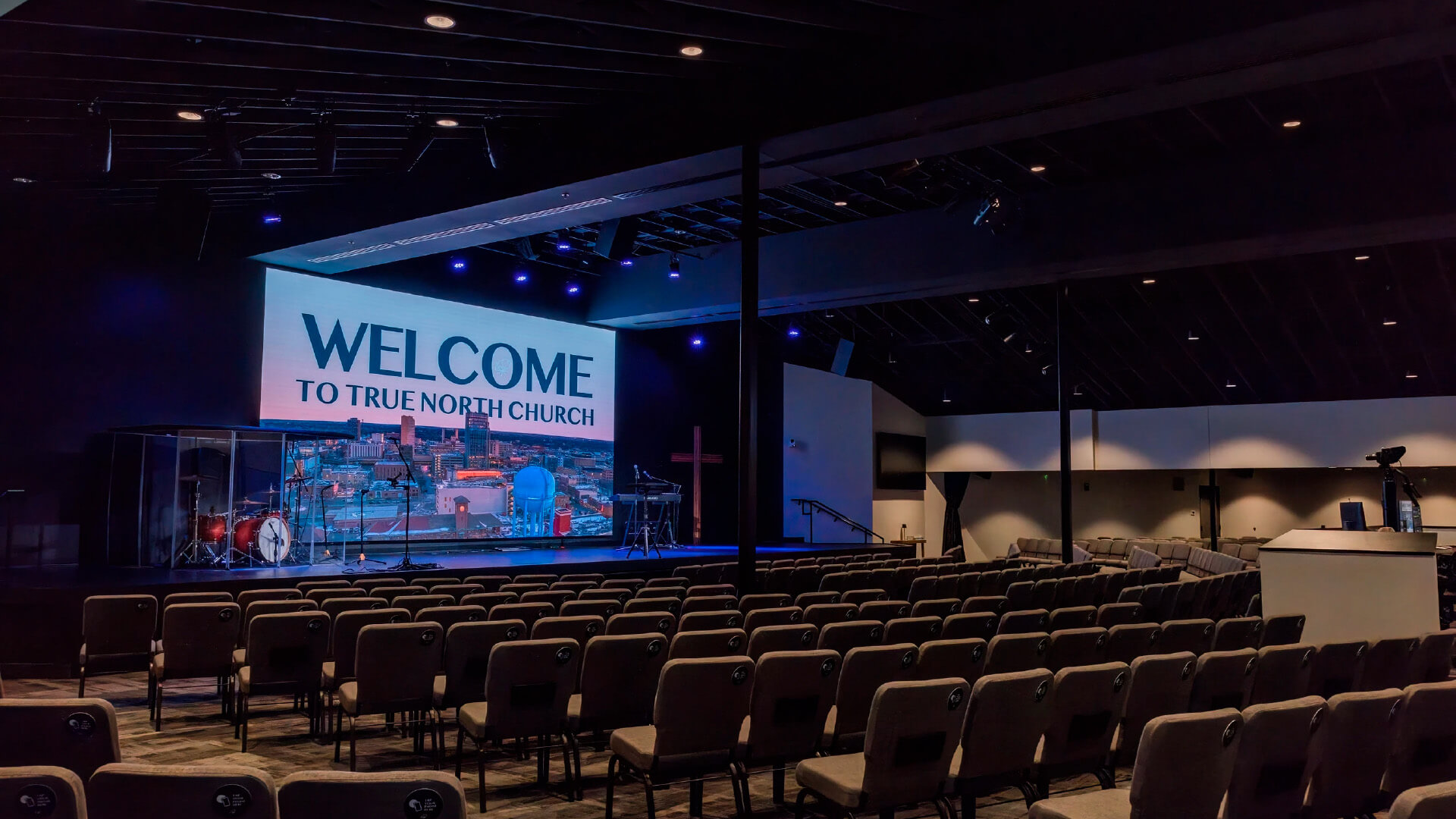 True North Church backview san church building