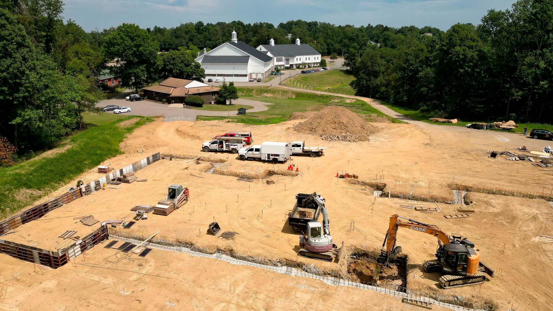 Watermark Classical Academy construction church building