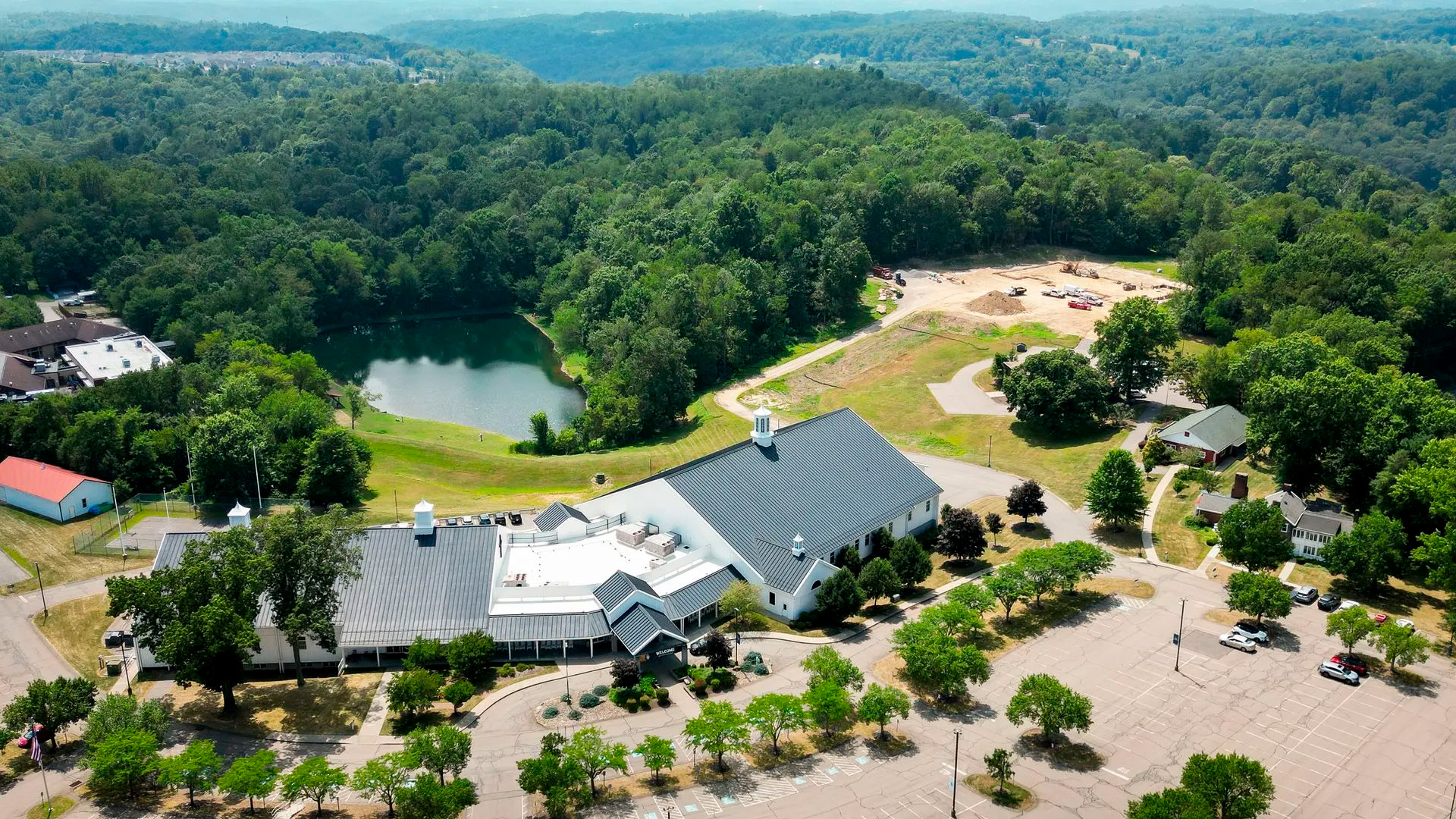 Watermark Classical Academy exterior church building