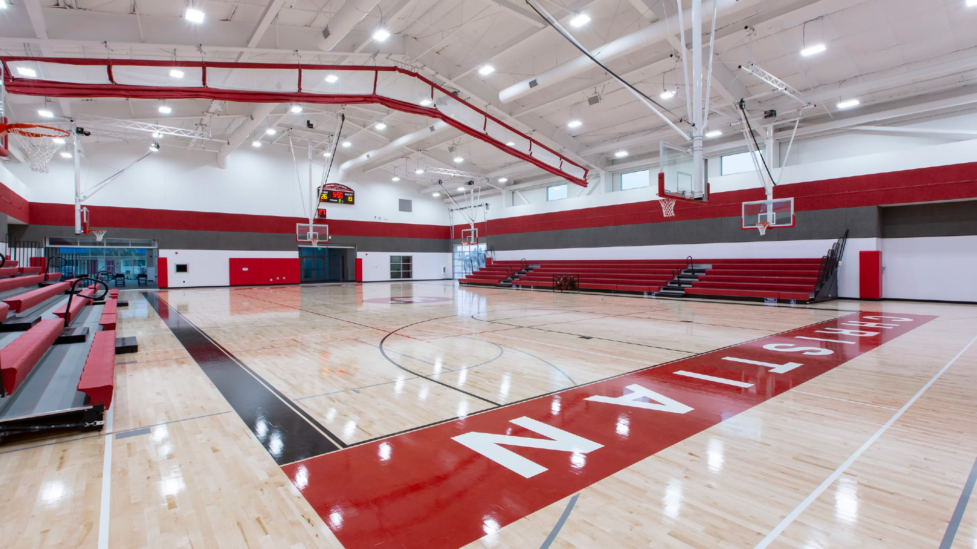 Woodland Christian Church seating church building