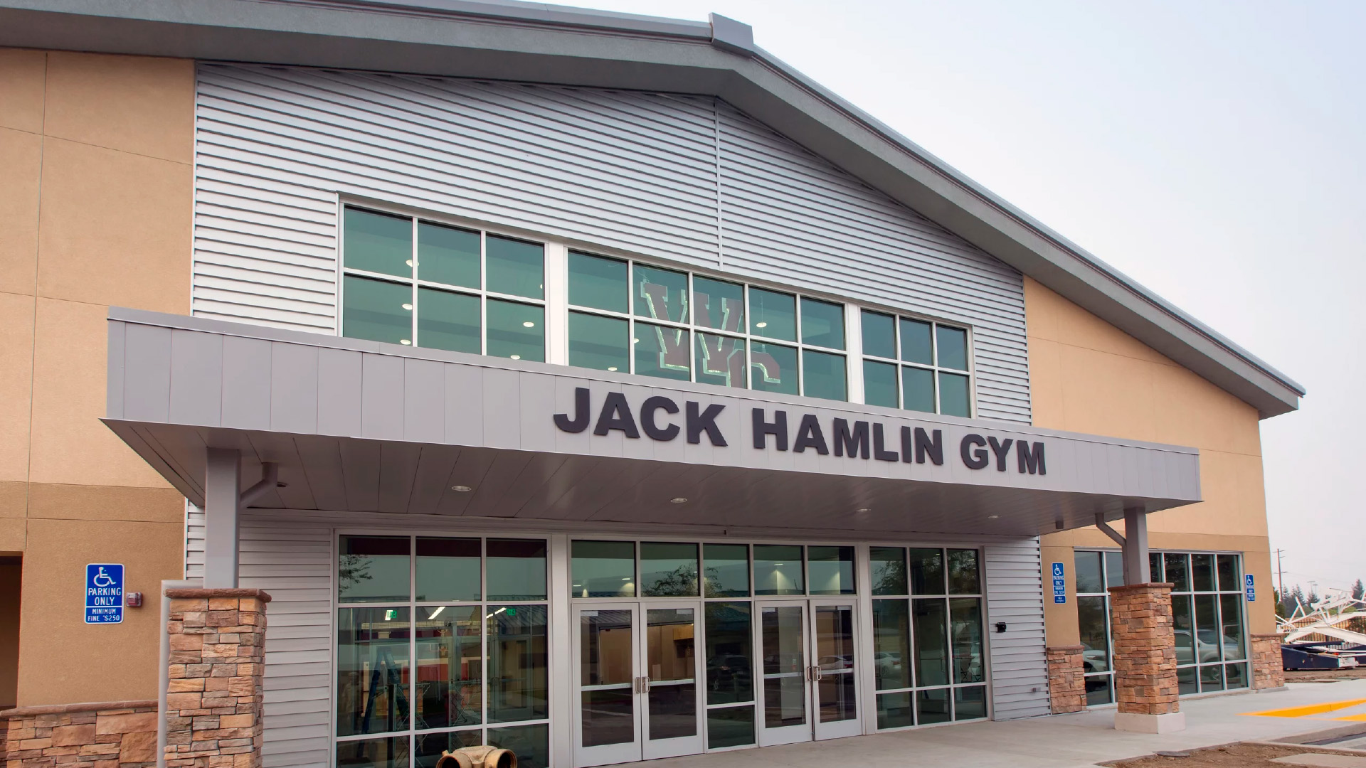 Woodland Christian School Exterior church building