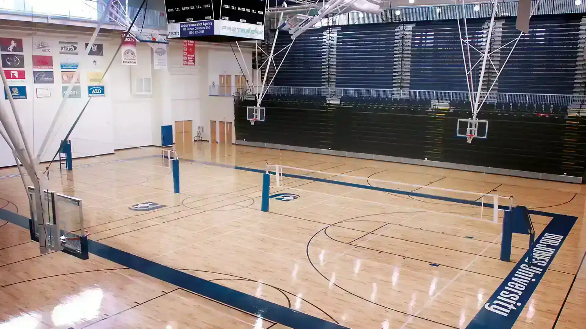 Bob Jones University gym church building