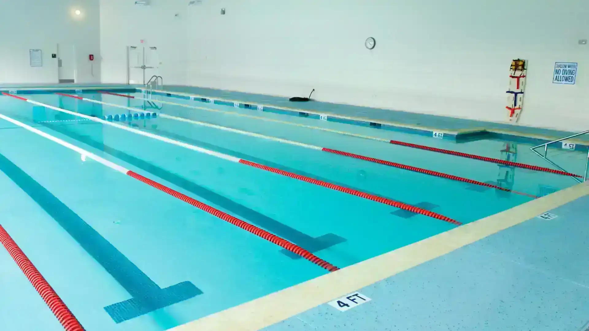 Bob Jones University pool area