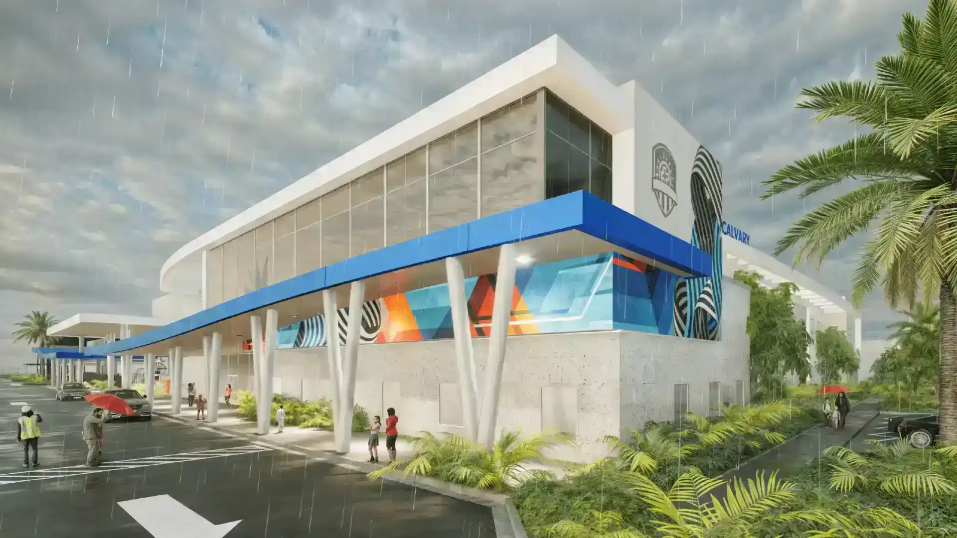 Calvery Christian Academy church building