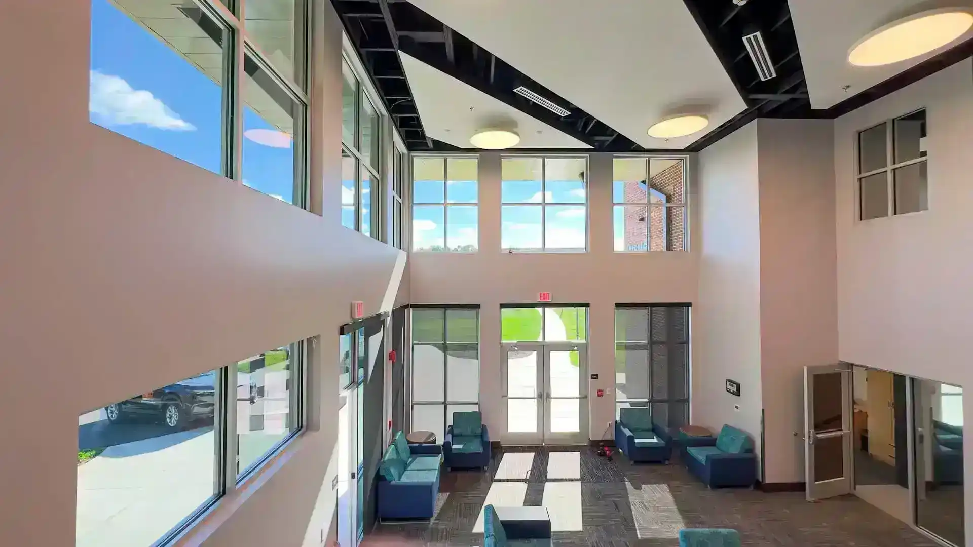 Rosedale Bible College lobby church building