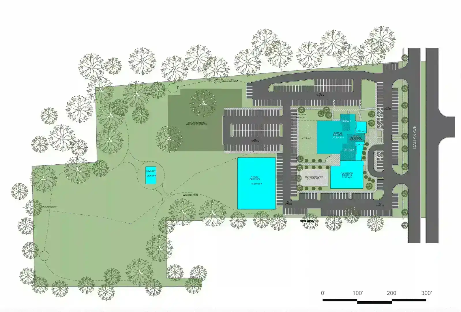 Site Plan church design