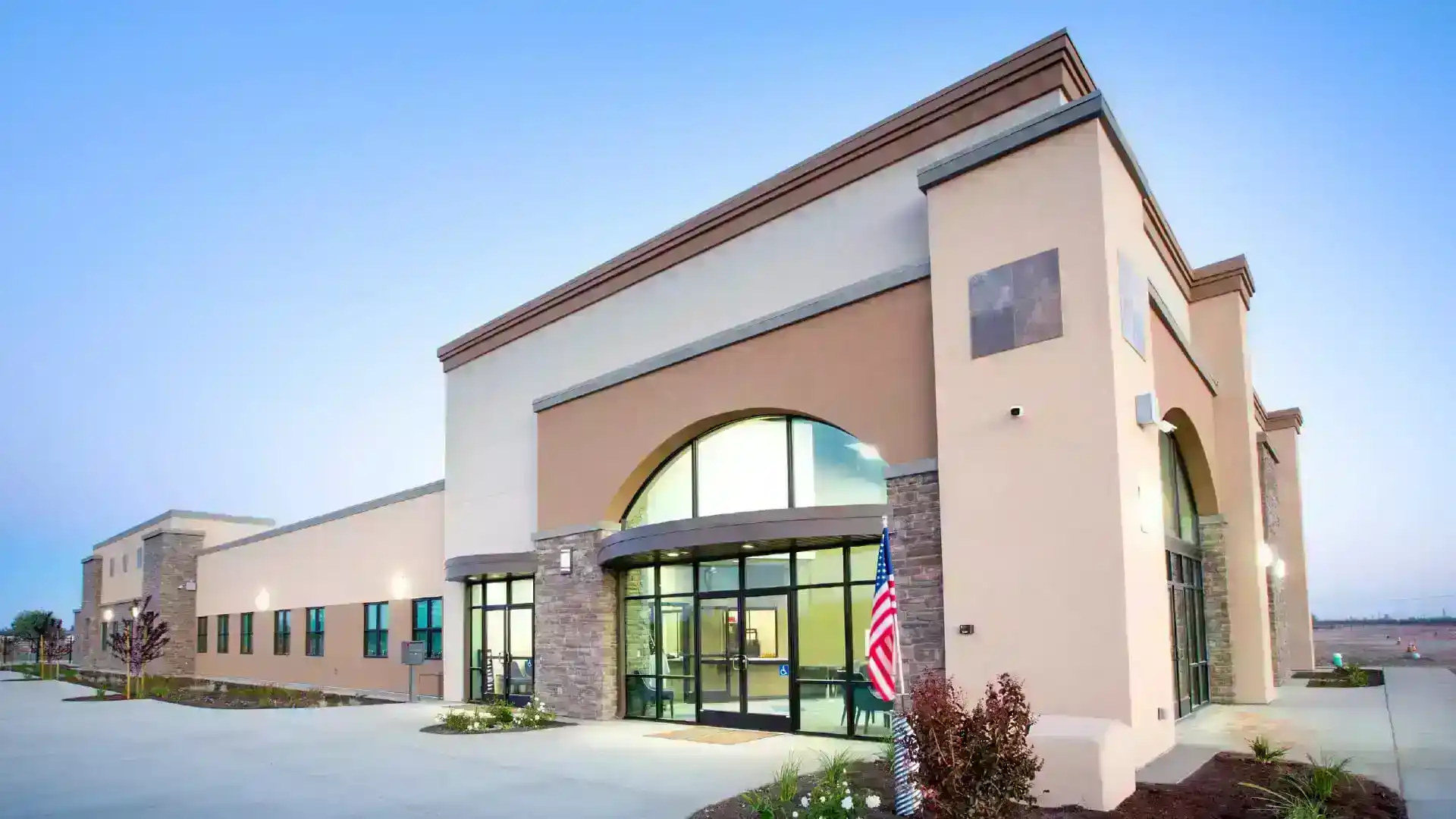 StoneRidge Exterior church building