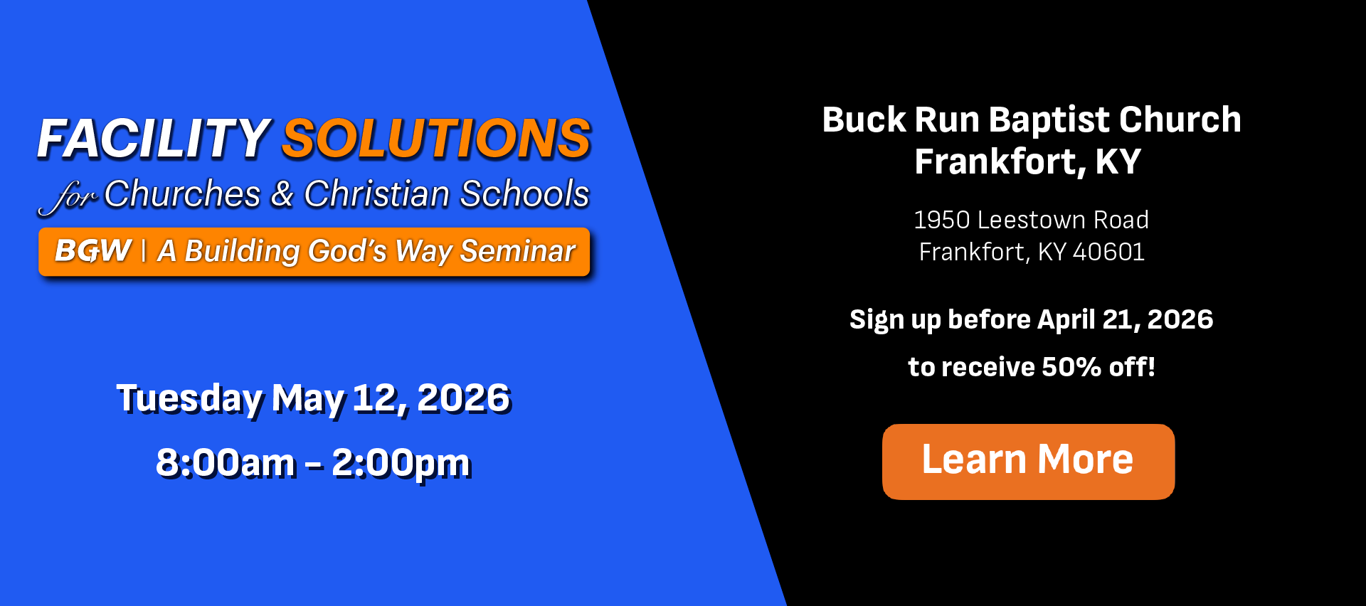 Frankfort, KY Learn More - footer church architect