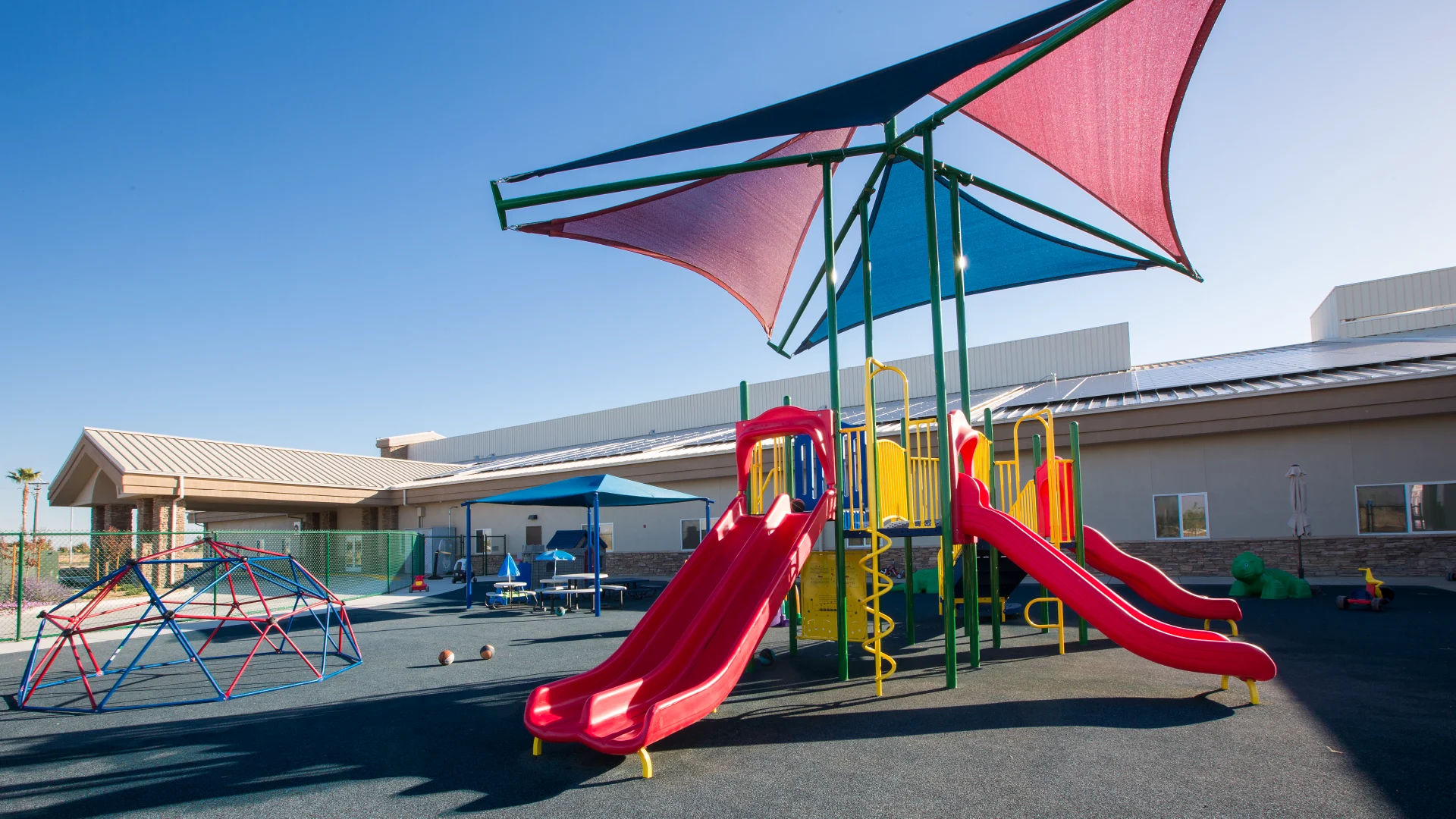 Cornerstone-Community-Church--playground church building