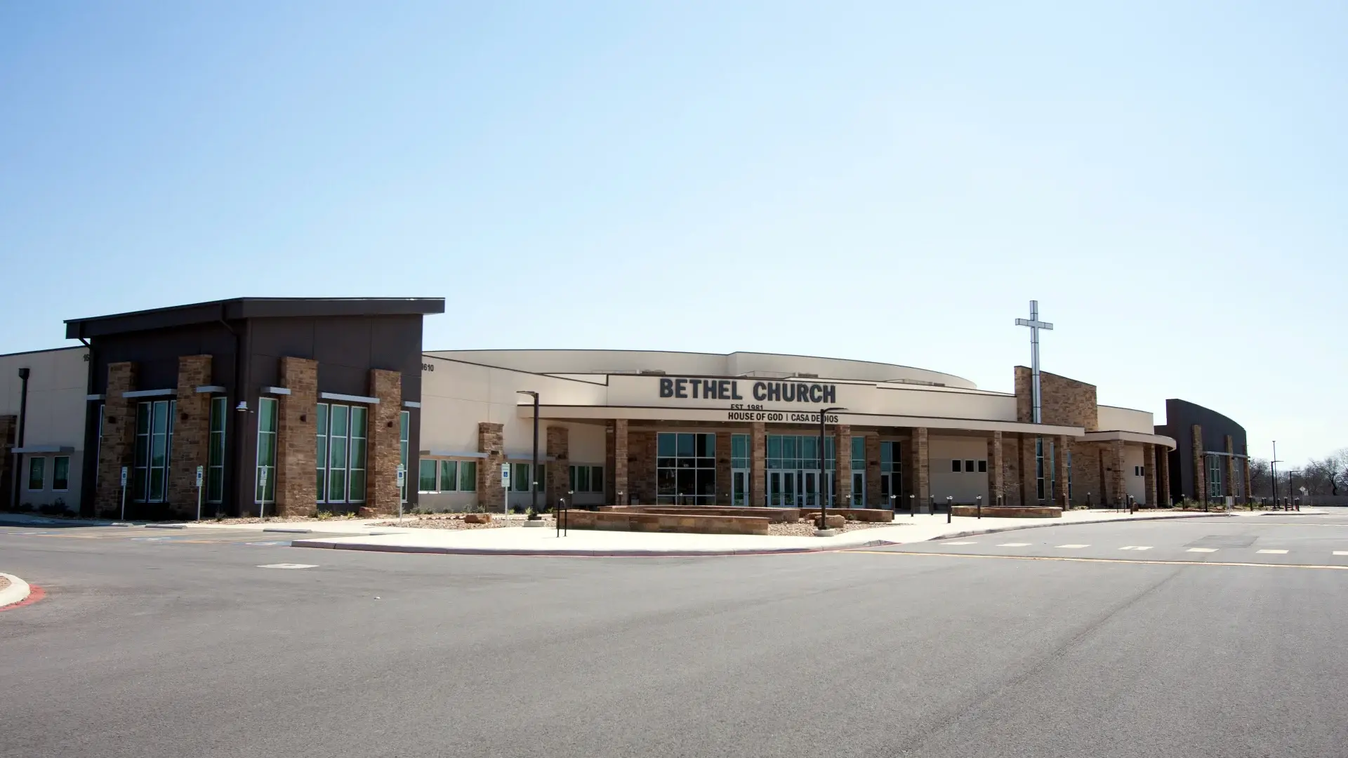 Bethel Church header church building