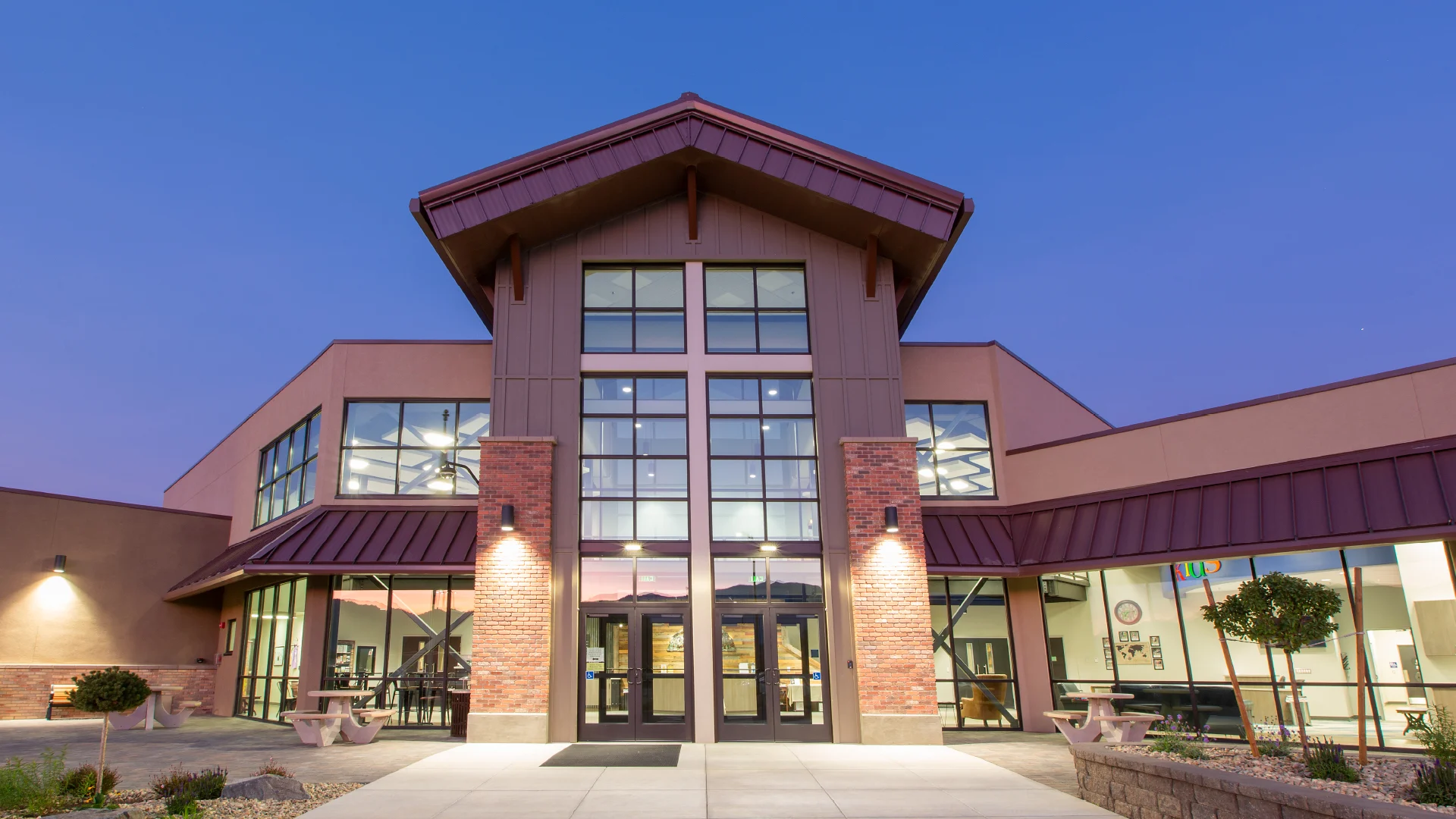 High Sierra Fellowship header church building