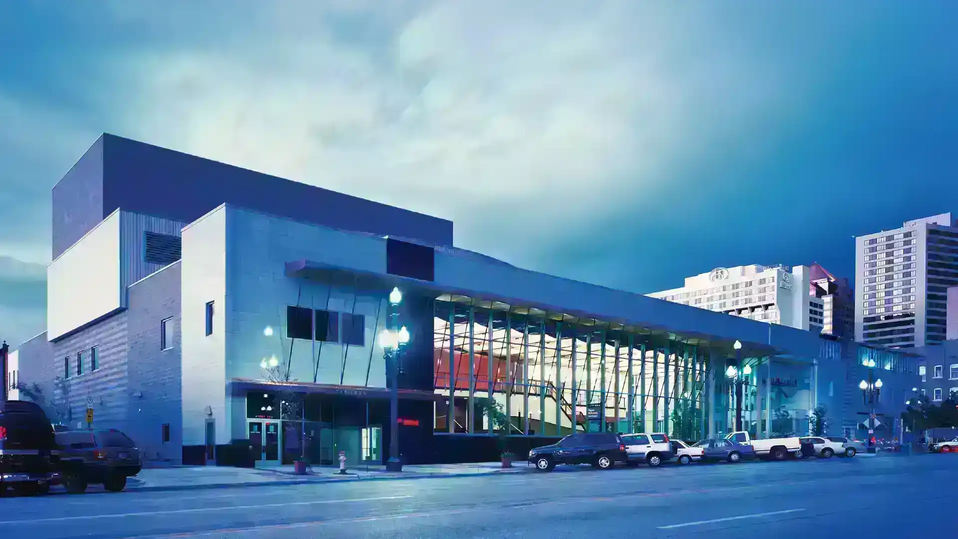 Rose Wagner Performing Arts outside view church building