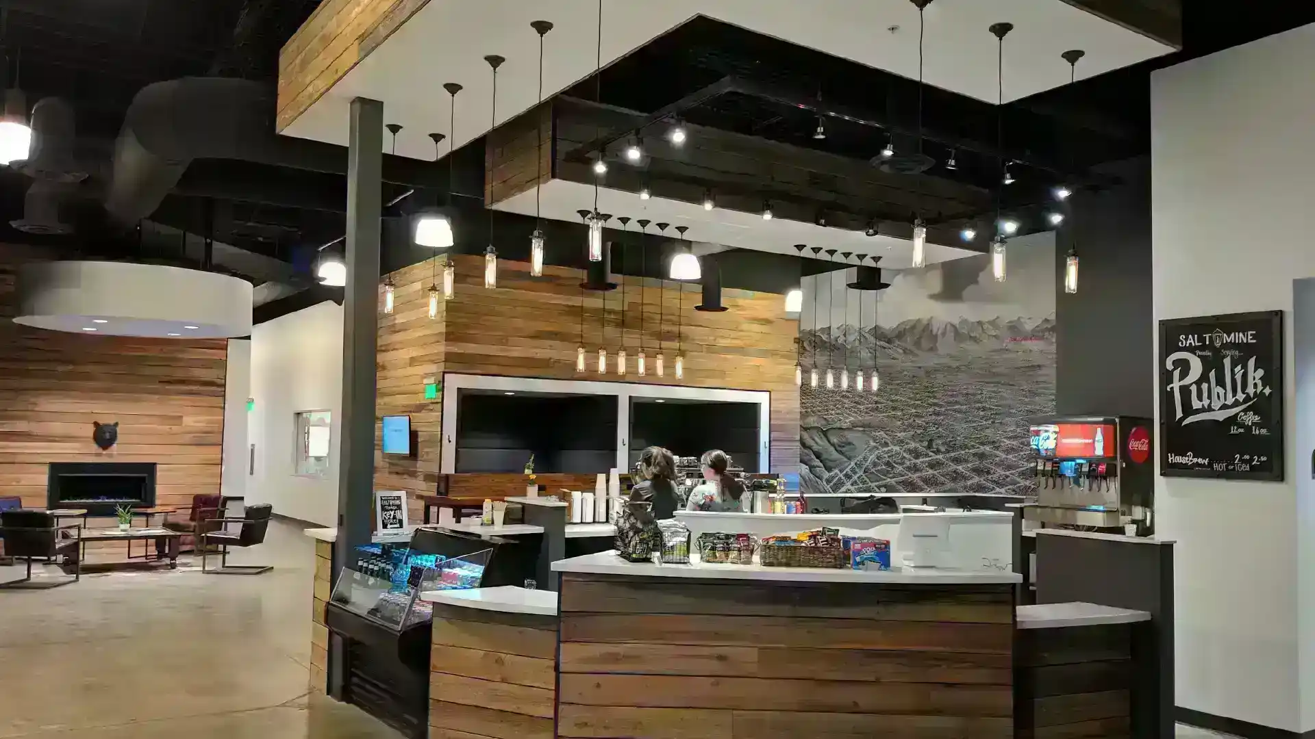 Salt Mine Productive Workspace cafe church building