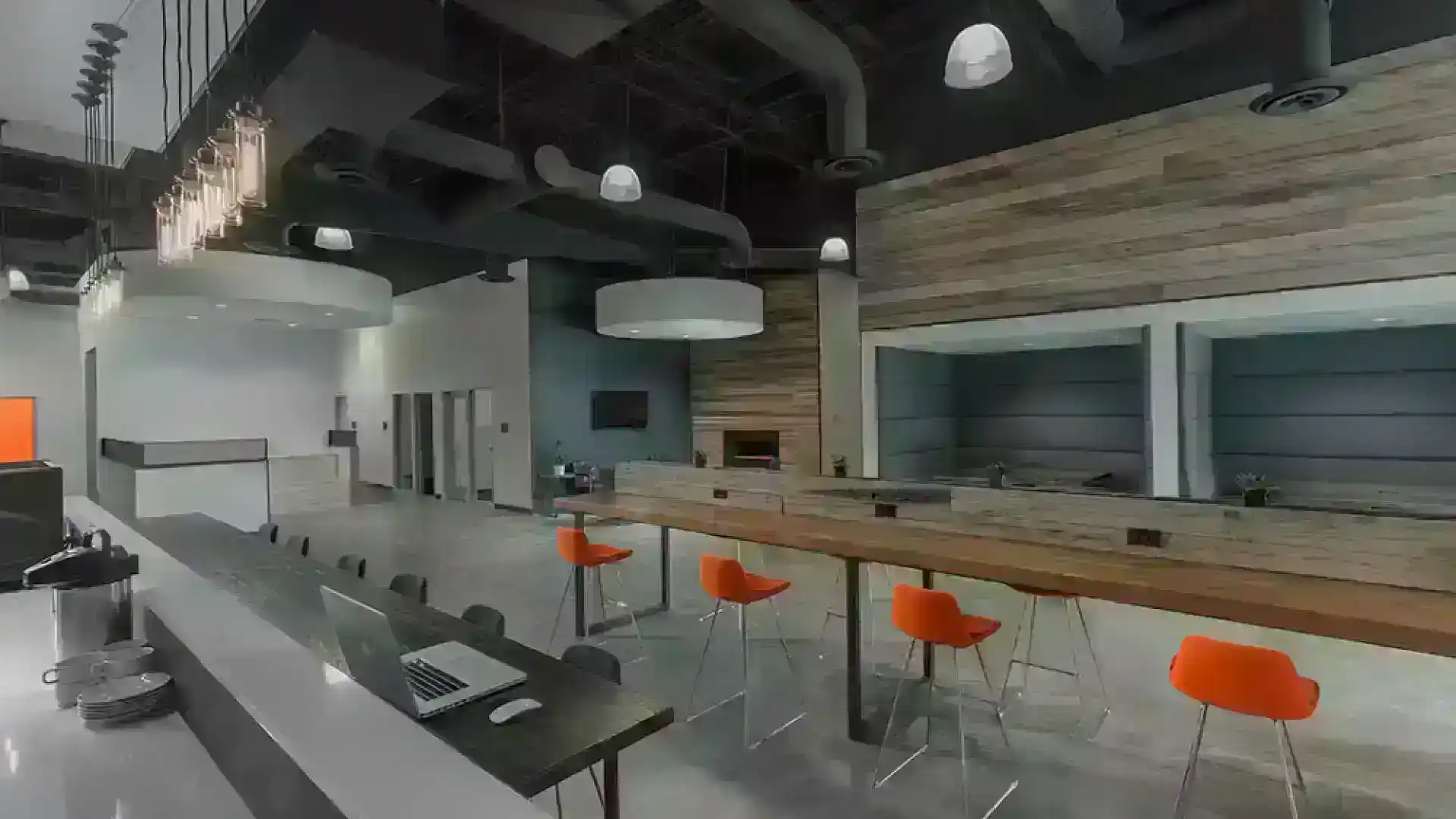 Salt Mine Productive Workspace lobby workspace church building