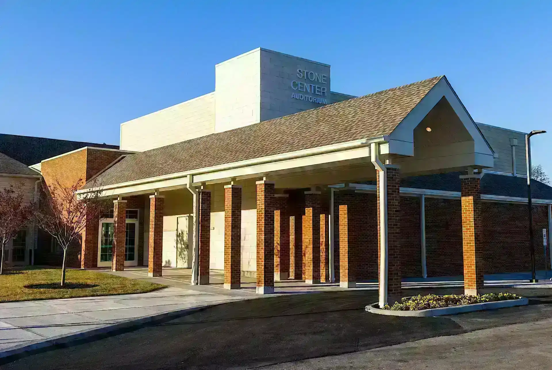 Stone Worship Center exterior revised church building