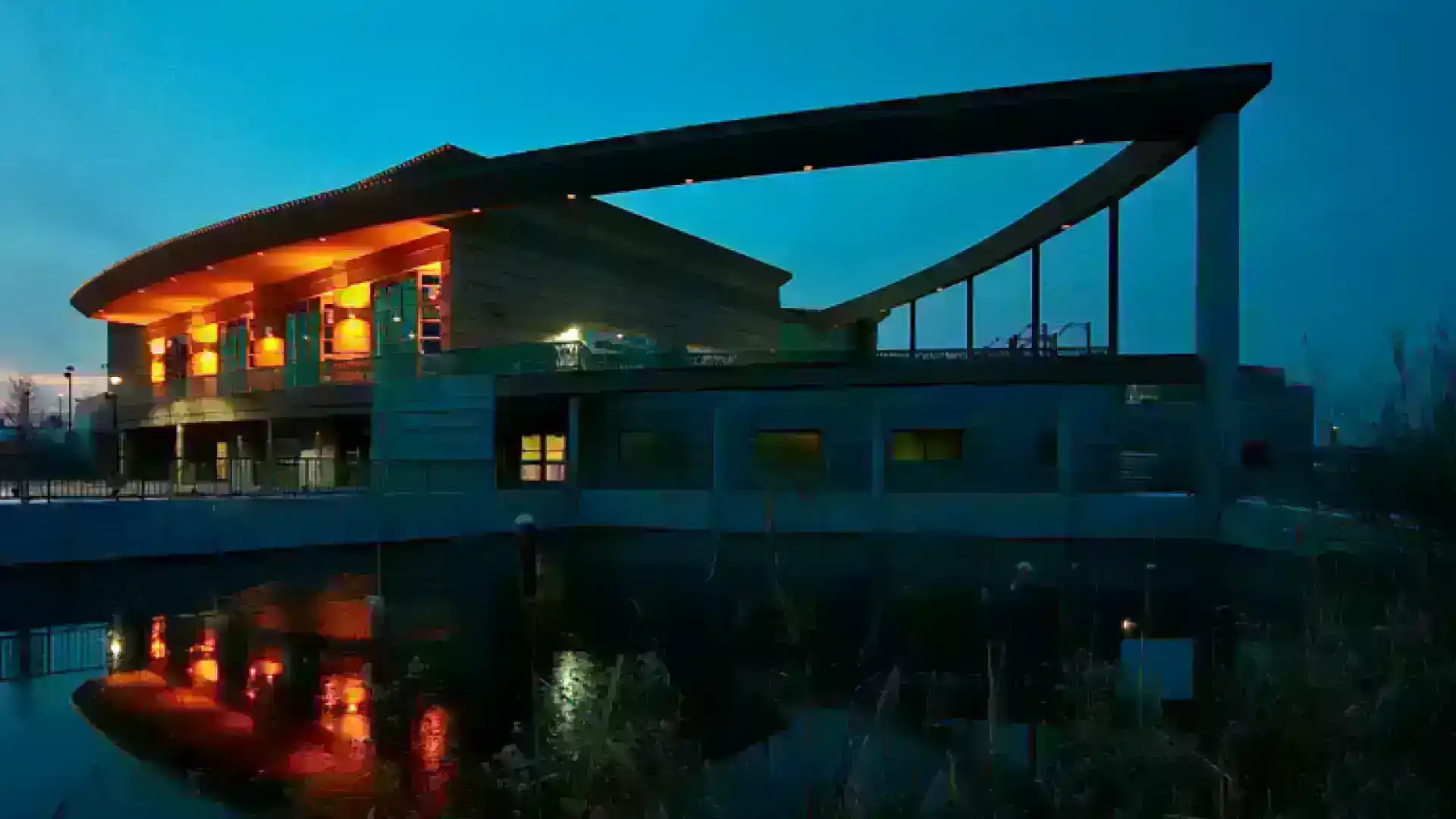 Utah Cultural Celebration Center exterior night church building