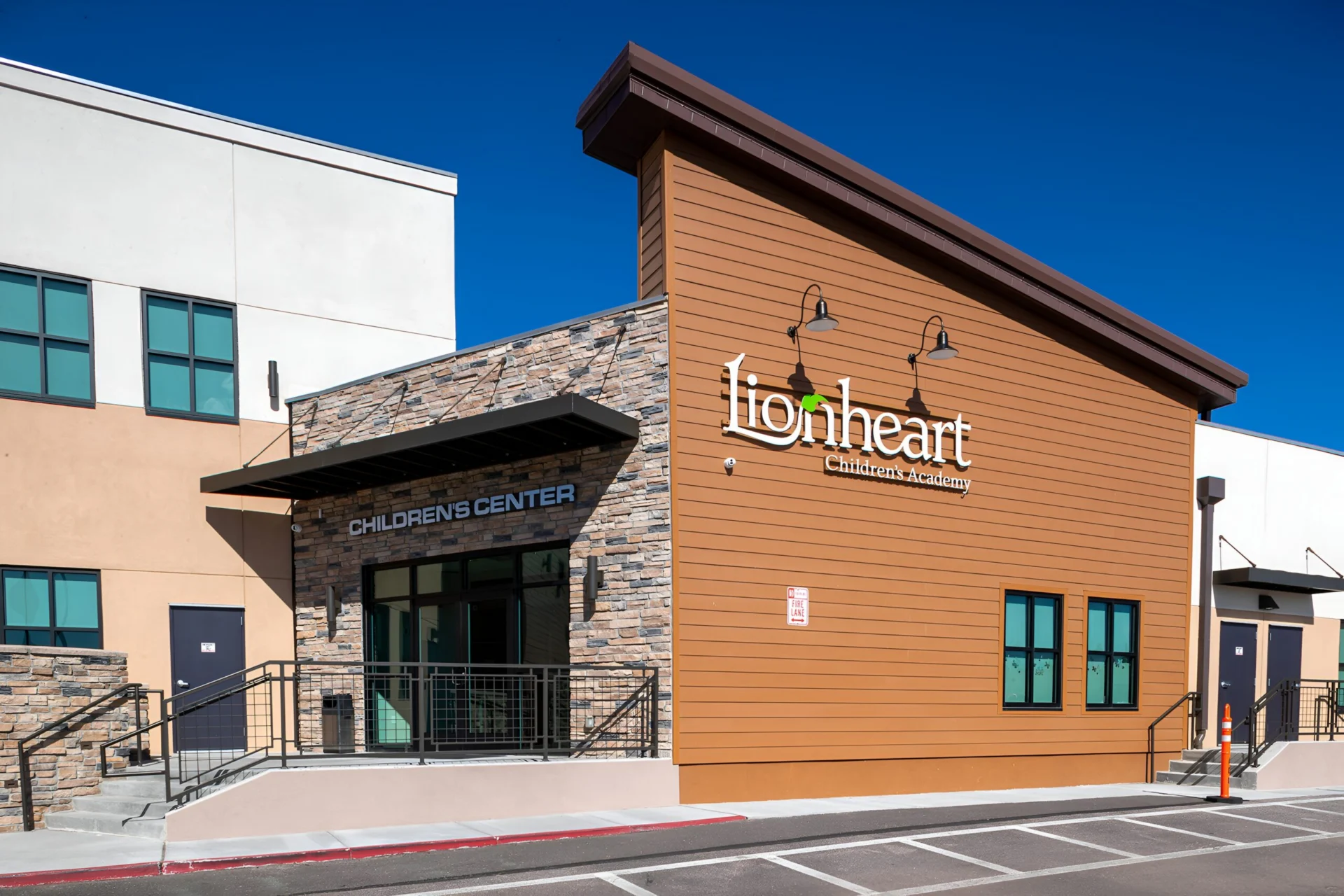 Academy Christian Church outside church building church architect