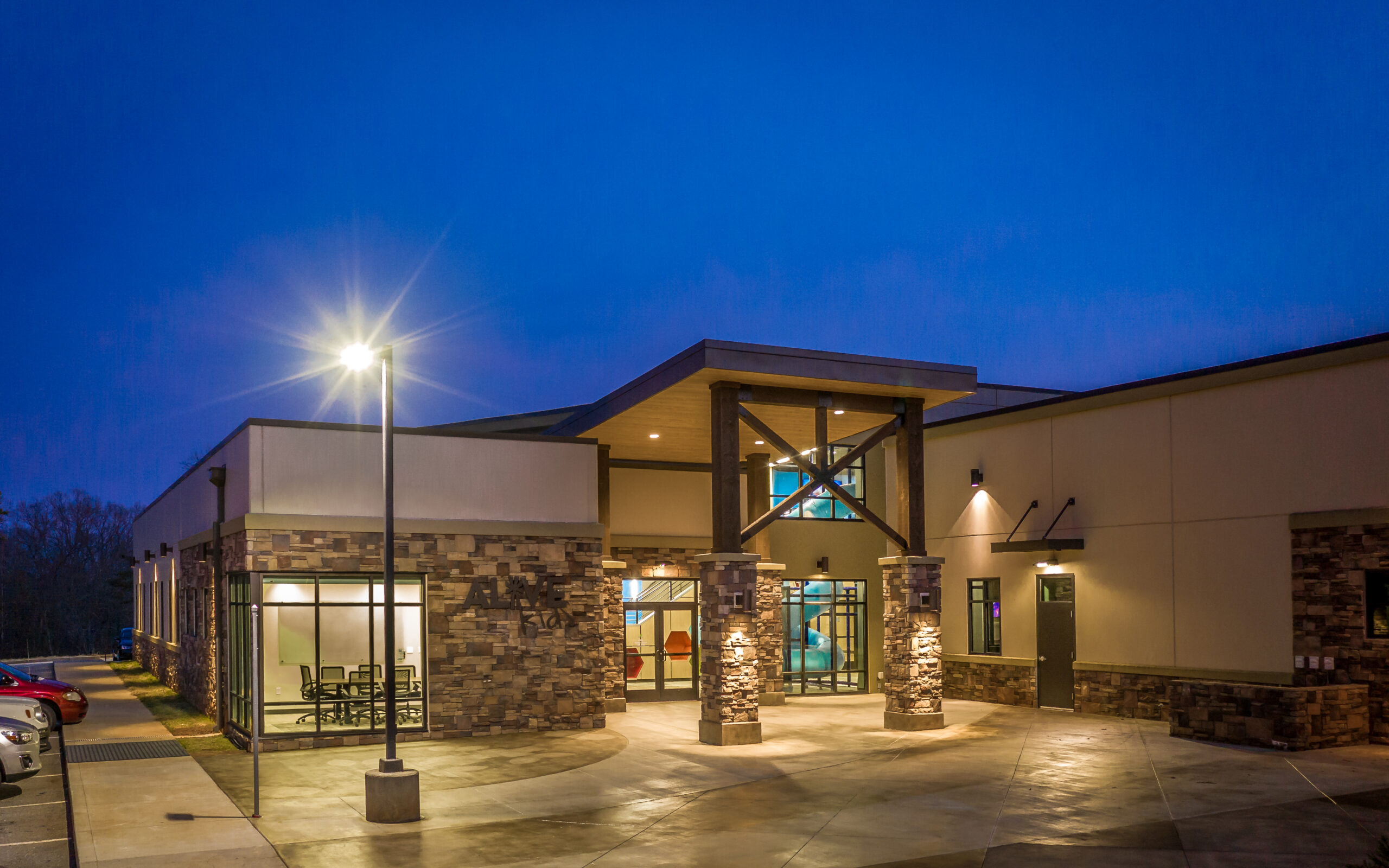 Alive Church EXT church building church architect
