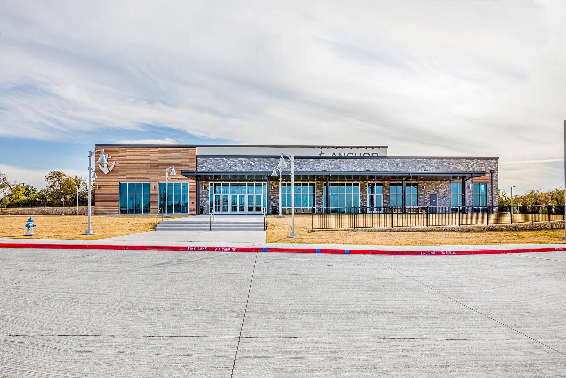 Anchor Church exterior church building church architect