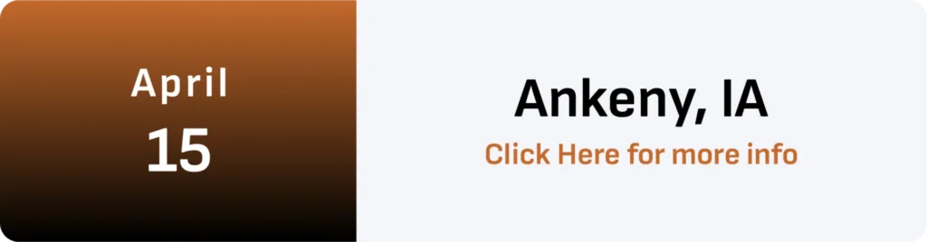 April 15 - Ankeny, IA church architect