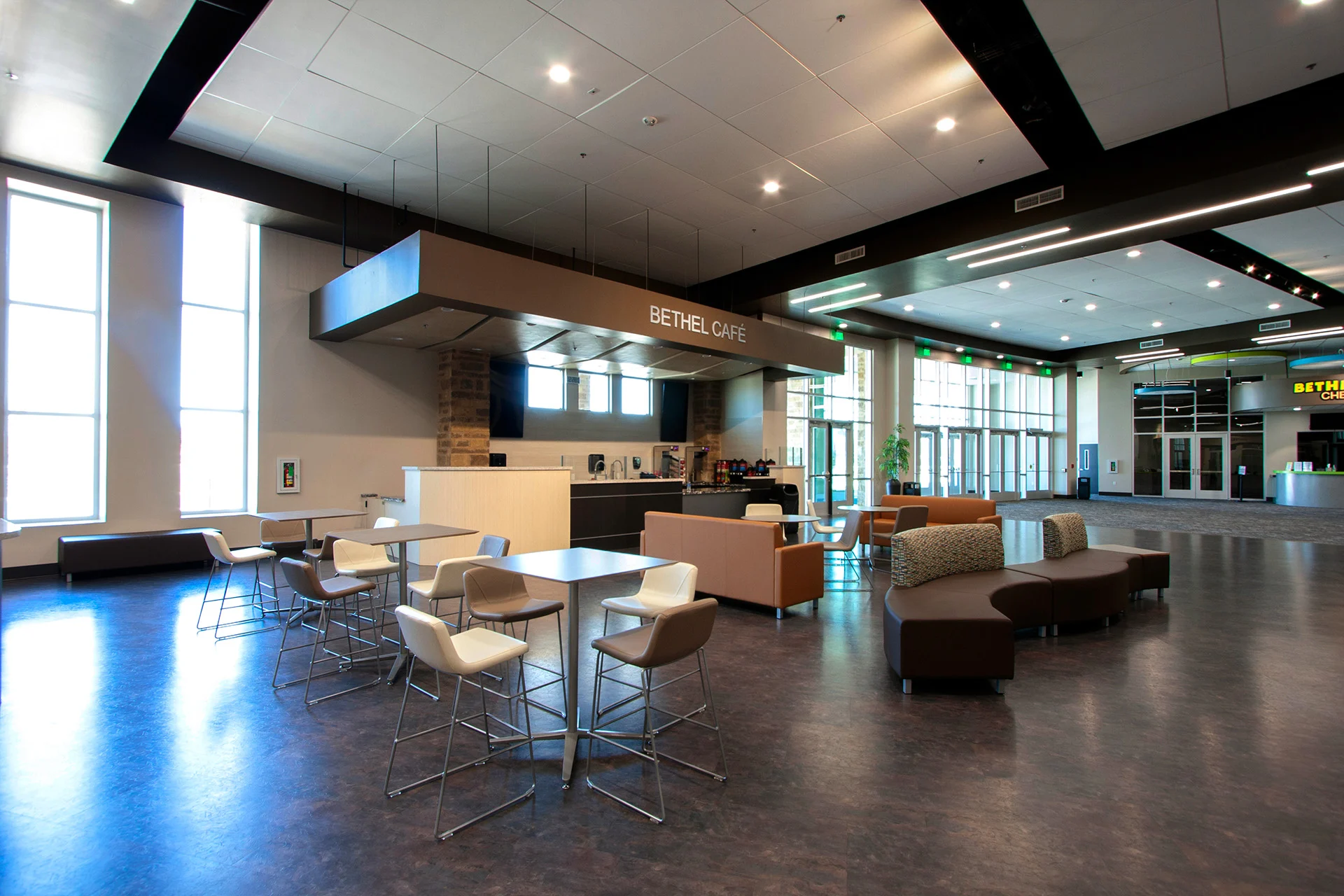 Bethel Church cafe church building church architect