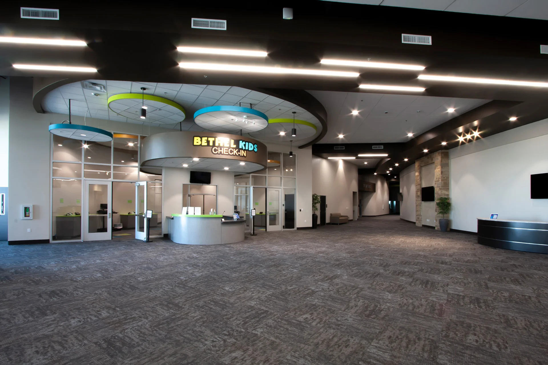 Bethel Church childcare welcome center church building church architect