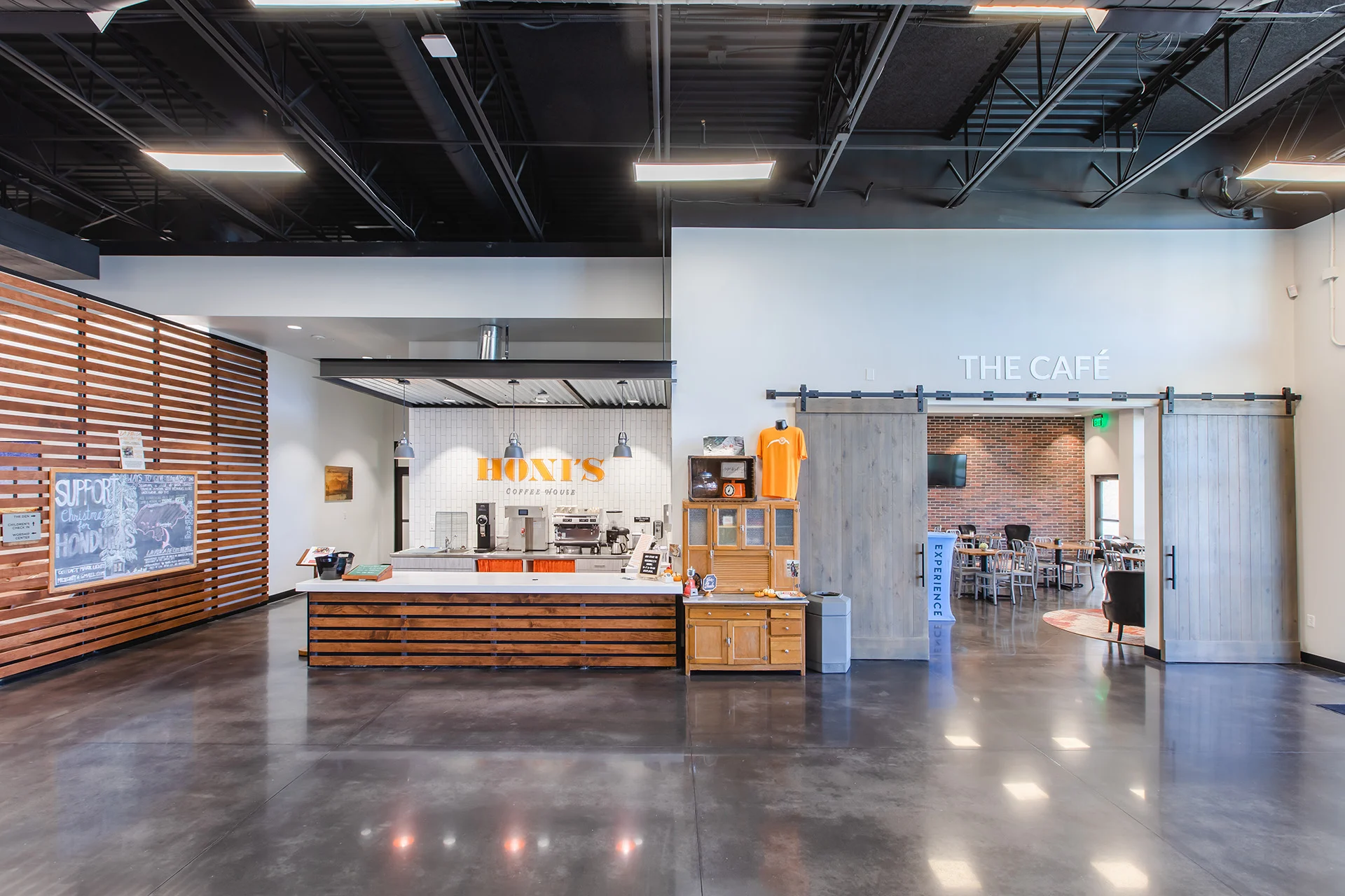 Brookhaven Church Coffee Bar Cafe church building church architect