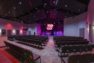 Brookhaven Church Worship Space church building church architect