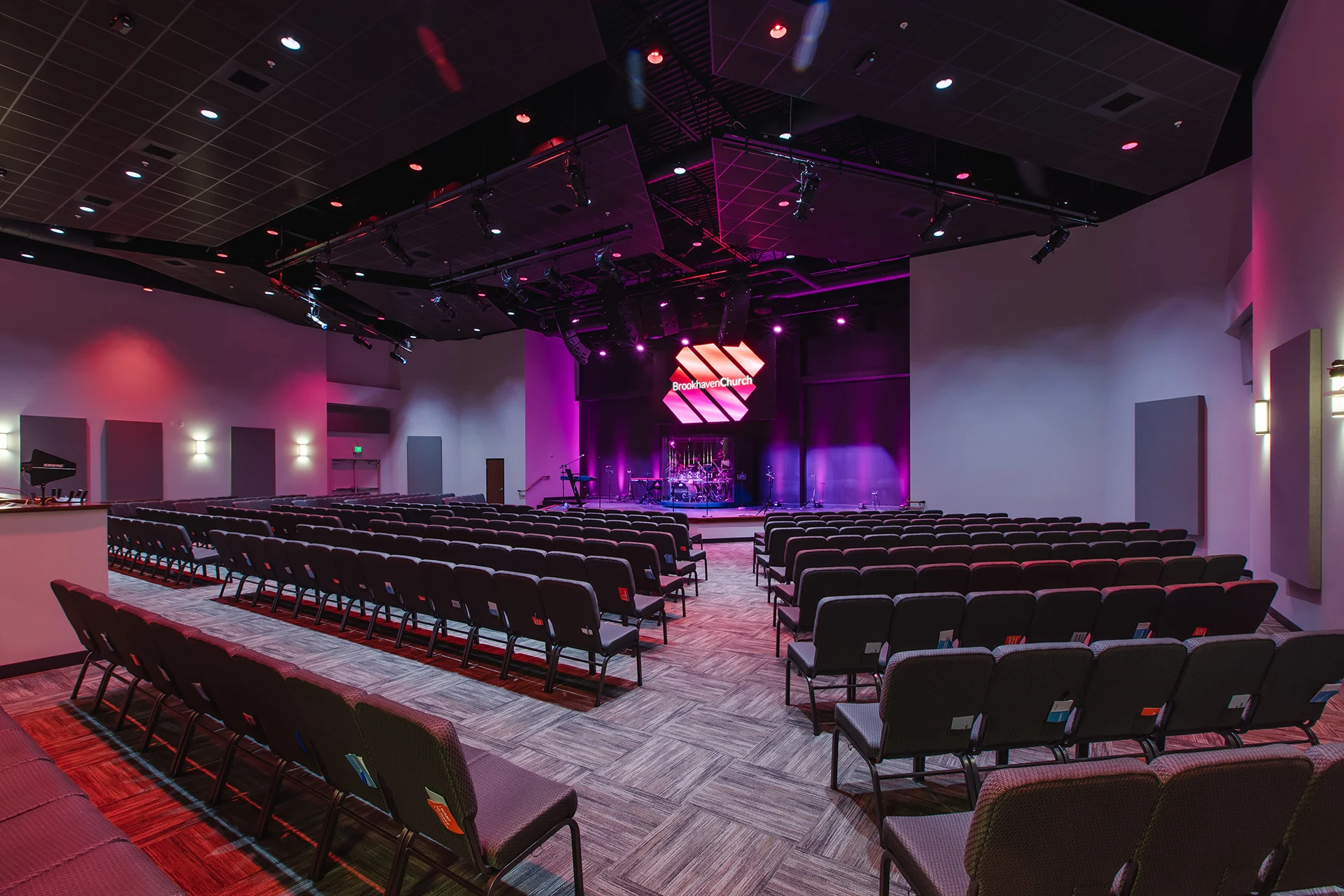 Brookhaven Church Worship Space church building church architect