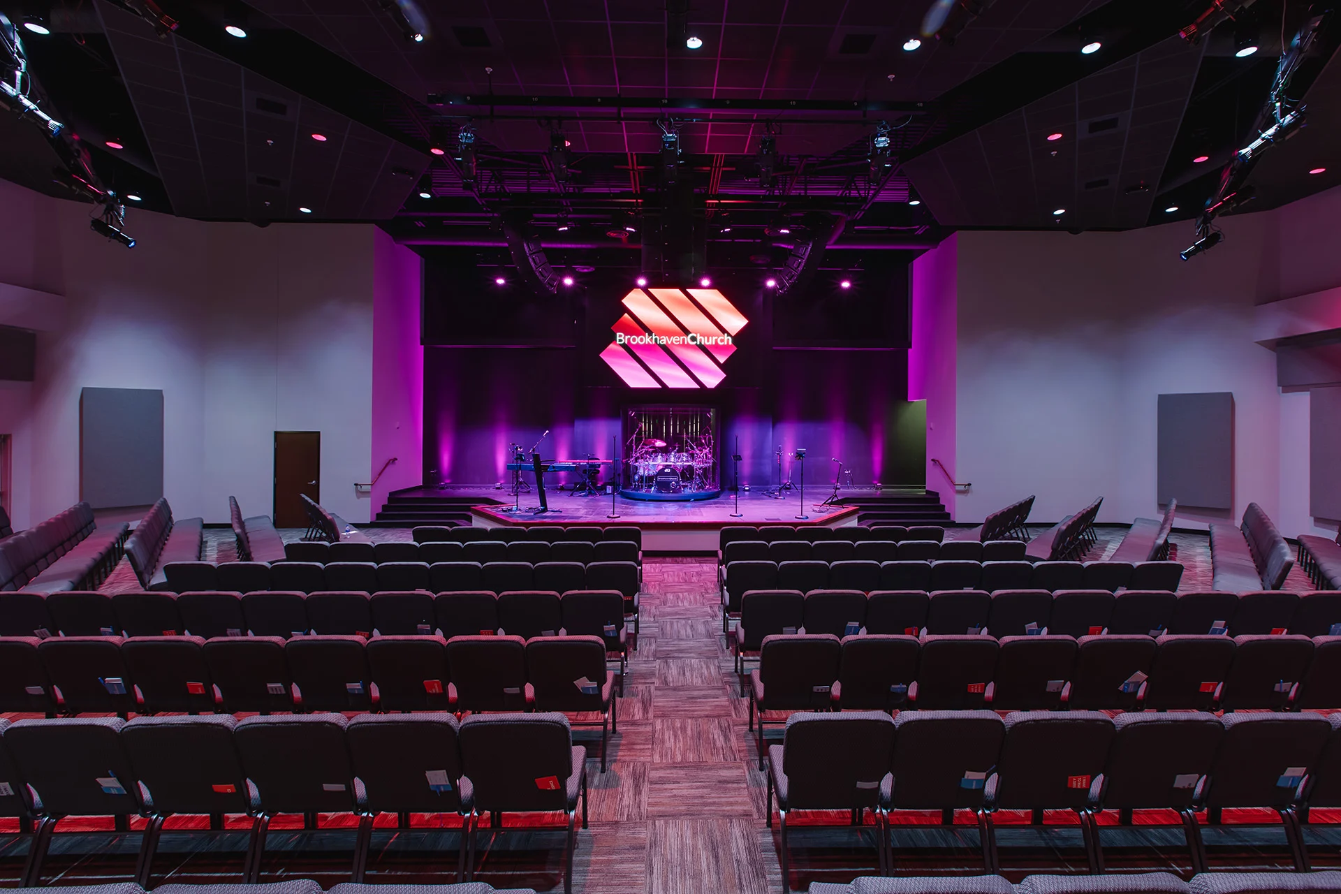Brookhaven Church Worship Space church building church architect