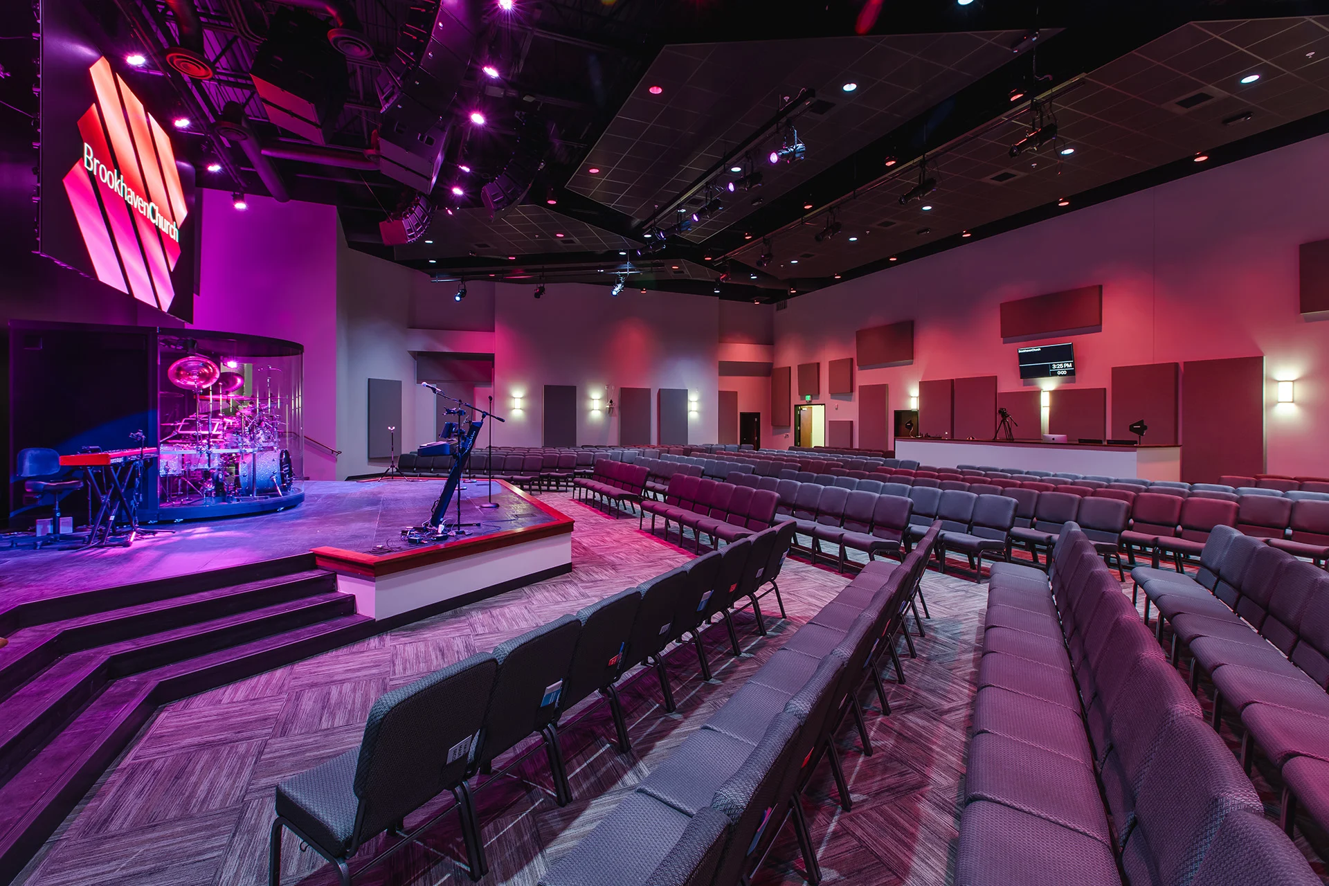 Brookhaven Church Worship Space church building church architect