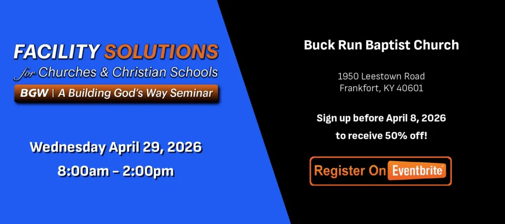 Facility Solutions KY footer church architect