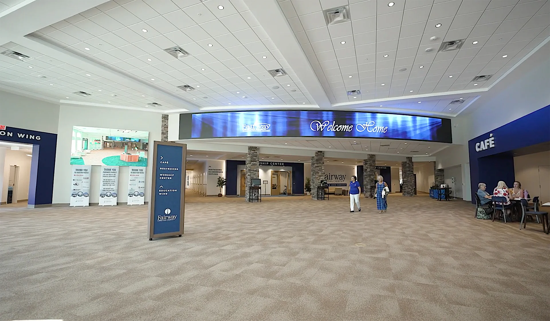 Fairway Christian Church third place church building church architect