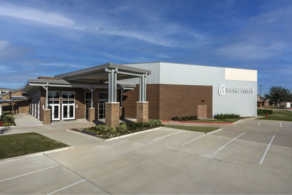 Grand Parkway Church header church building church architect