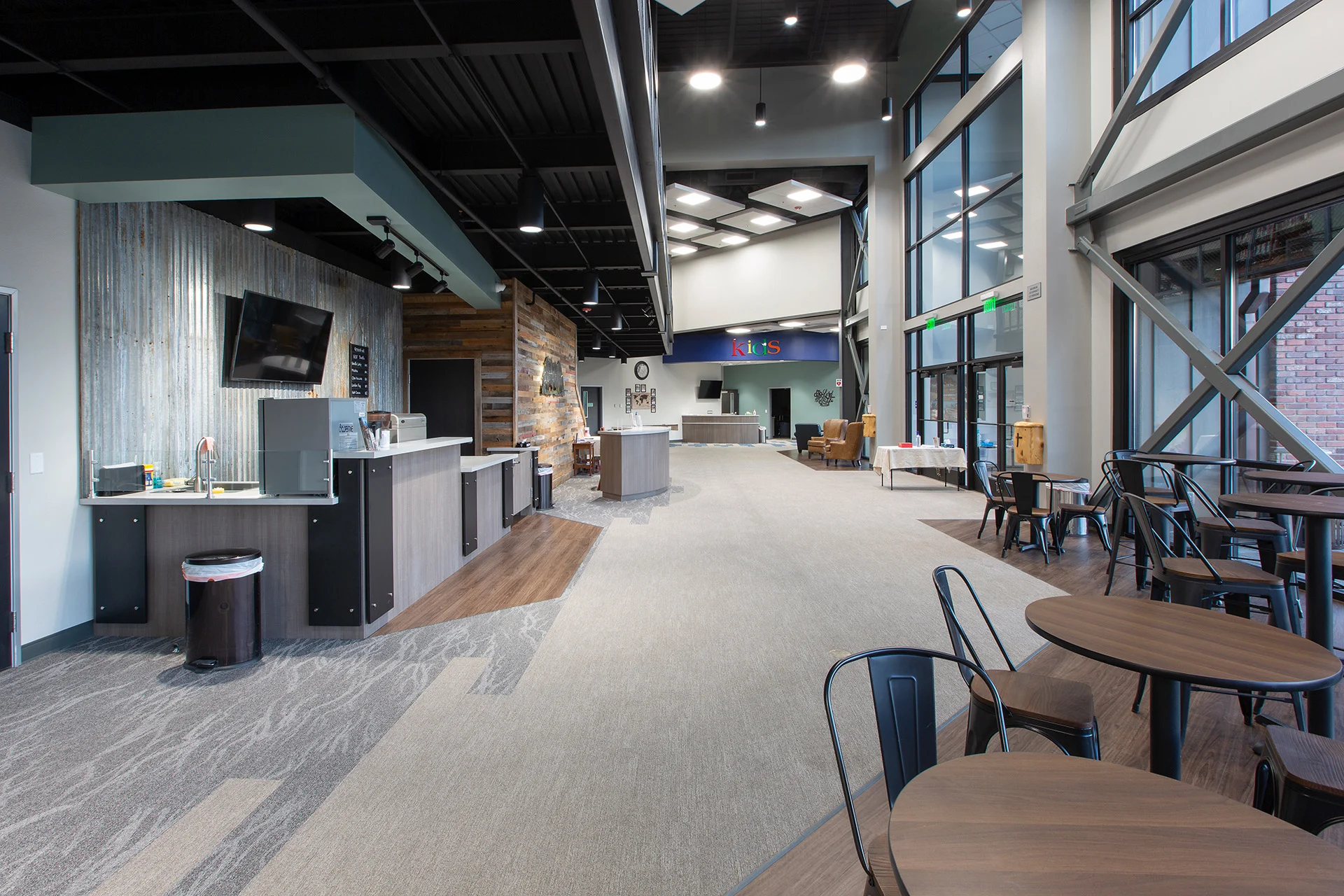 hsf cafe church building church architect