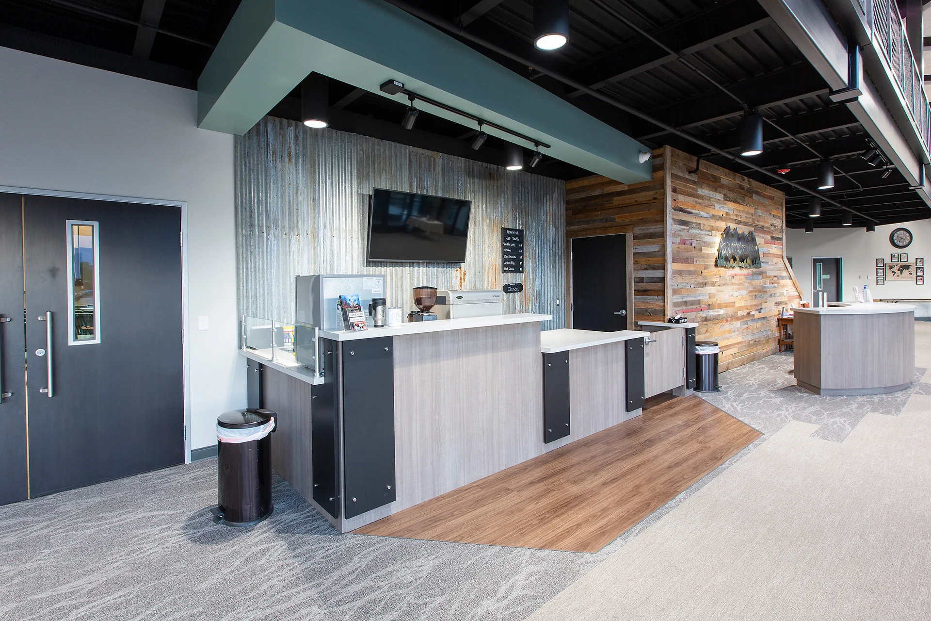 hsf lobby church building church architect