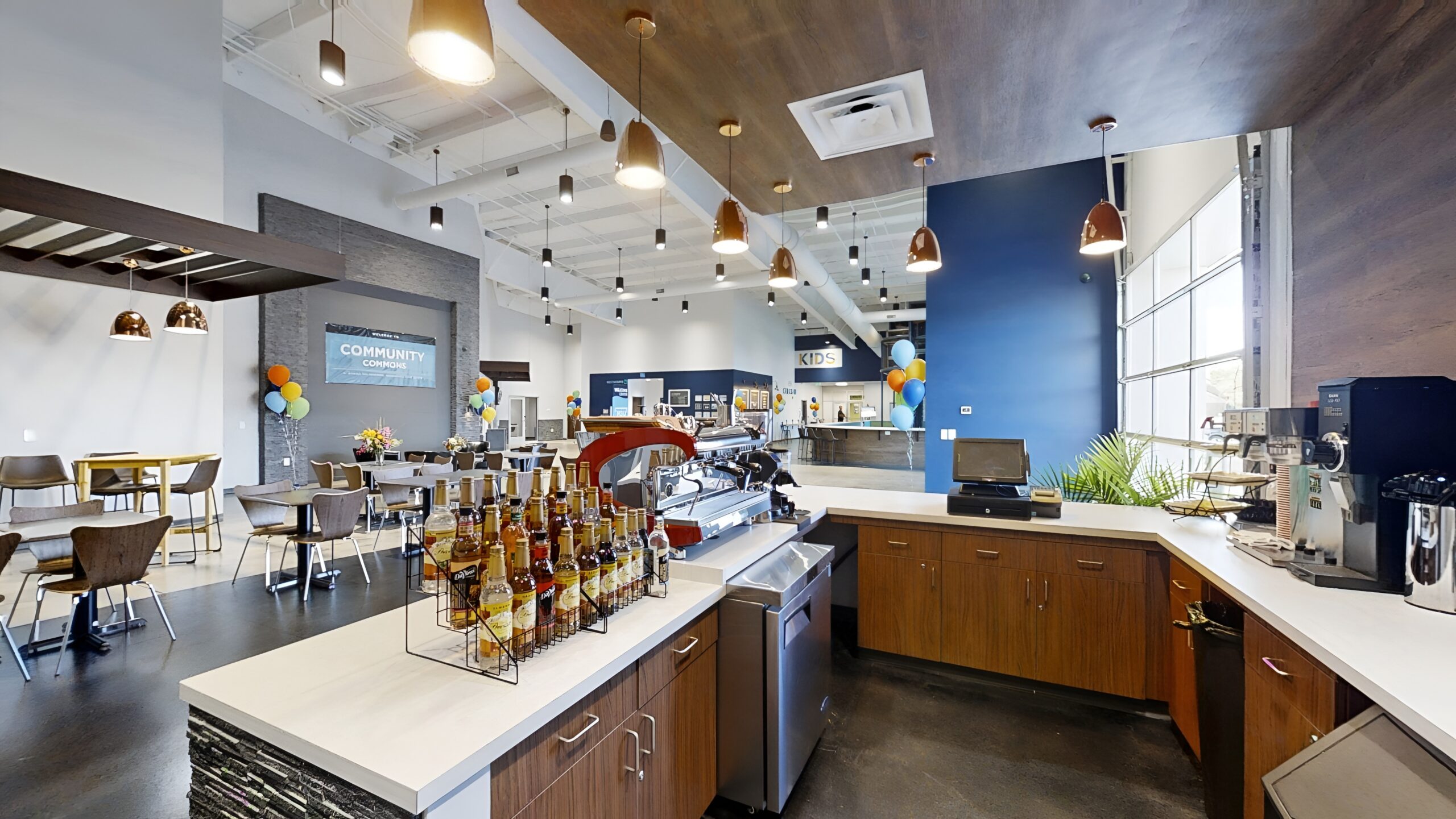 Lifespring Cafe backend church building church architect